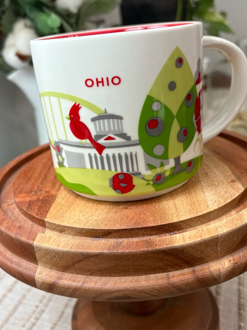 STARBUCKS OHIO you are here series Coffee Mug Buckeye State